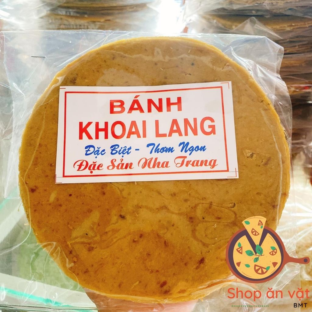 Bánh tráng khoai lang đặc sản Nha Trang bánh tráng khoai nướng/ăn liên đều ngon ngon ngon nha - 14020124