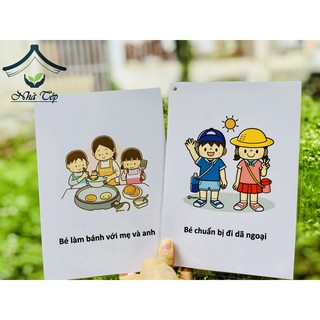 [Học liệu phát triển ngôn ngữ] Bộ thẻ phát triển ngôn ngữ