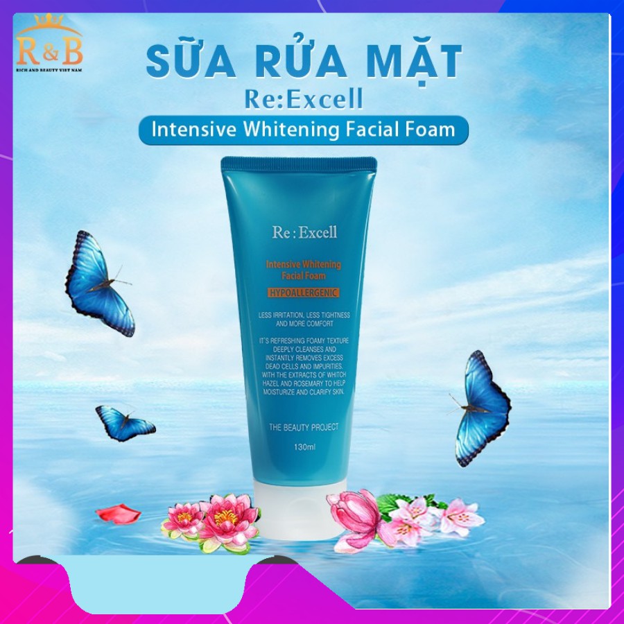 Sữa rửa mặt cho da dầu, da hỗn hợp thiên dầu: Intensive Whitening Facial Foam | BigBuy360 - bigbuy360.vn