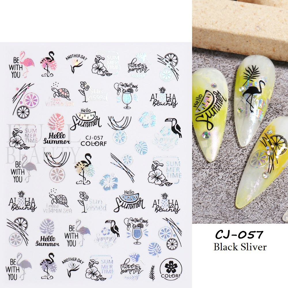 Miếng Dán Trang Trí Móng Tay 3D CHCJ055-063