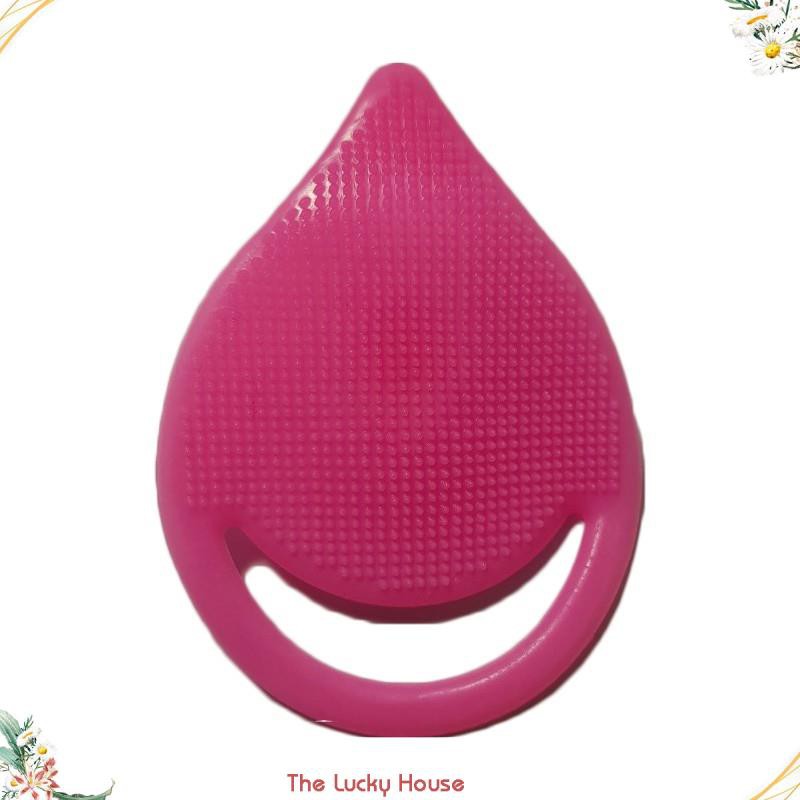 Miếng rửa mặt và massage silicon mềm