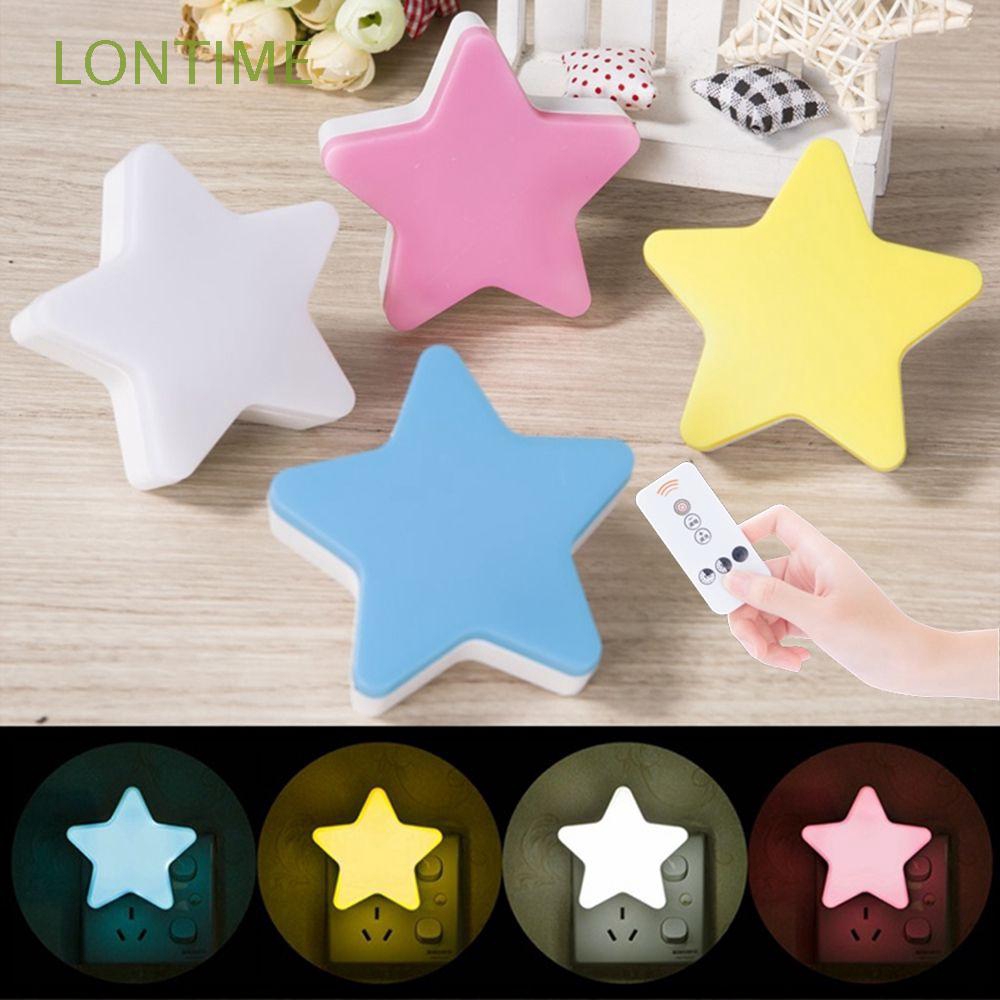 Đèn ngủ đèn LED hình ngôi sao có thể điều chỉnh độ sáng dành cho phòng ngủ trẻ em