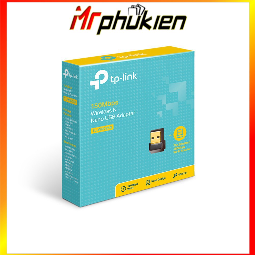 USB Wifi TPLink 725 Tốc Độ 150Mbps TL-WN725N - MrPhukien