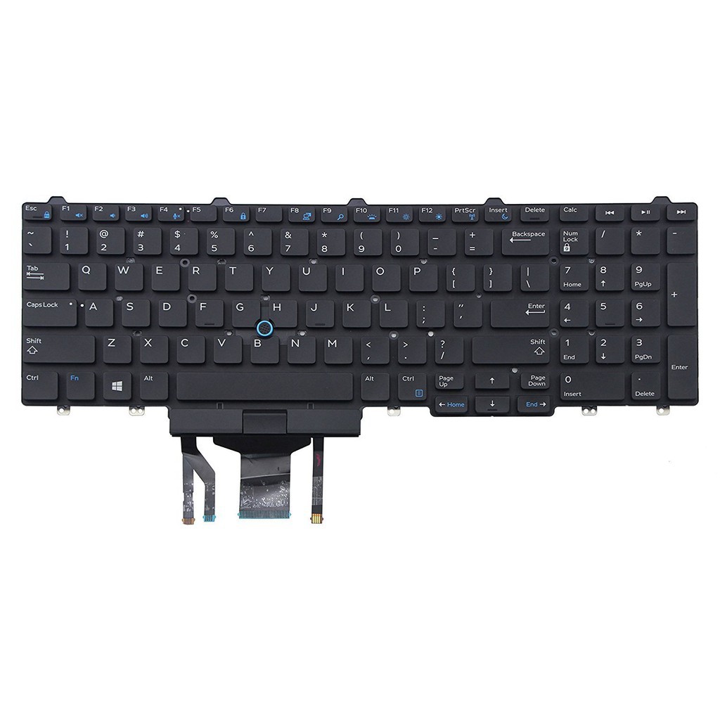 (KEYBOARD) BÀN PHÍM LAPTOP DELL E5550 dùng cho Latitude E5550 E5570 E5580, Precision 3520 7510 7520 7530 7720