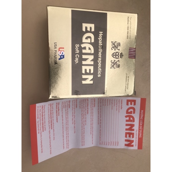 Bổ gan Eganen hộp 60 viên nang