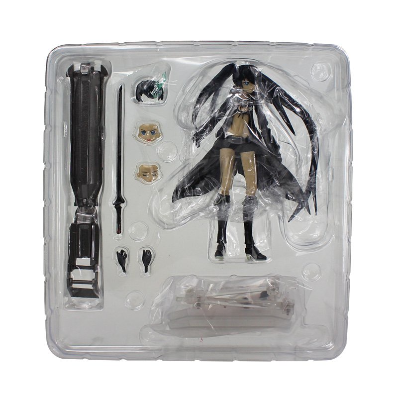 【 Khuyến mãi mãi mãi |Mô Hình Nhân Vật Black Rock Shooter SP012 Figma Bằng PVC 15cm T30
