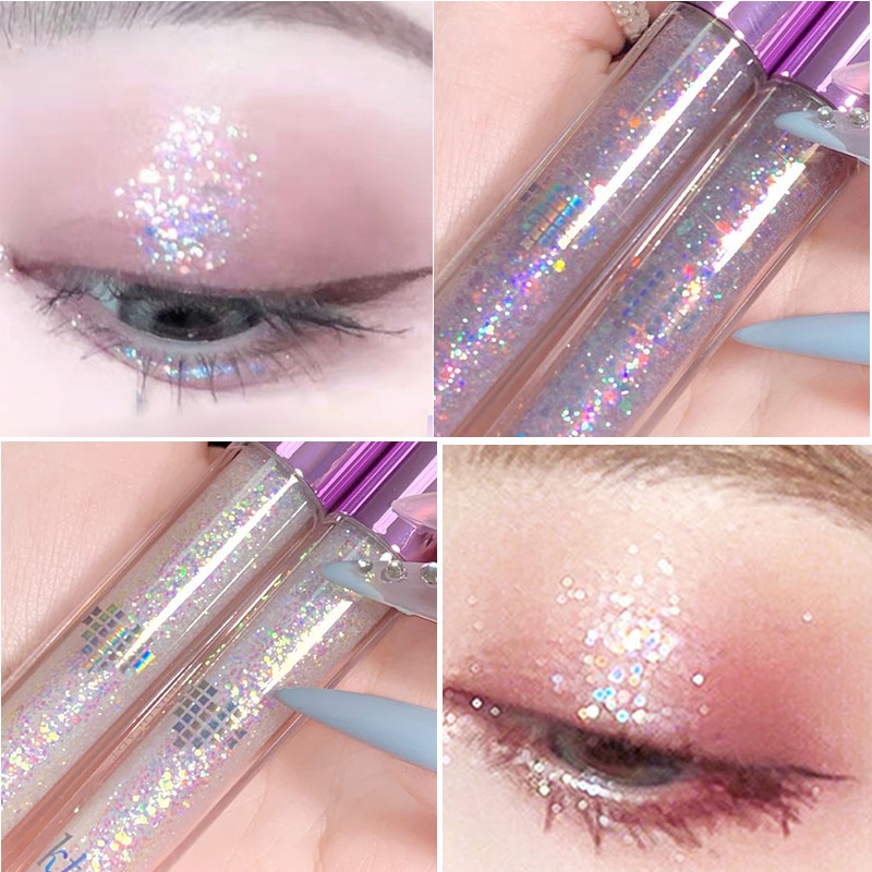 KTEChất Lỏng Mắt Màu Phân Cực Mịn Nhấp Nháy Bóng Mắt Nước Lỏng Màu Ngọc Trai Không Thấm Nước Không Lem Bóng Cao Nằm Tằm  | BigBuy360 - bigbuy360.vn