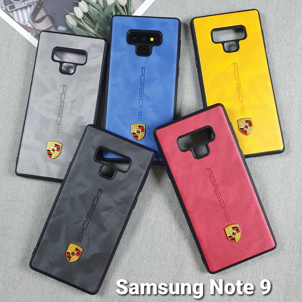 [ RẺ VÔ ĐỊCH ] Ốp Samsung Note 9 vân da siêu xe rẻ đẹp