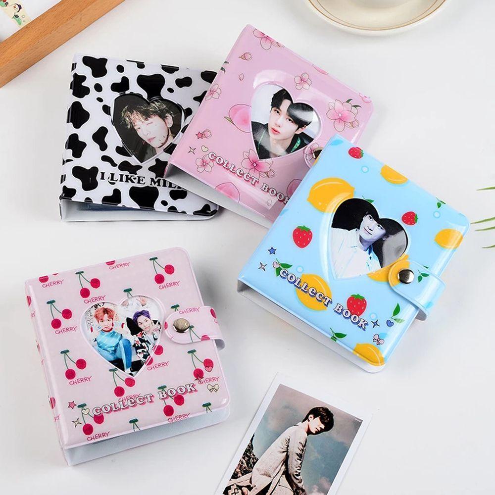 LILYES Album Ảnh Hình Trái Tim Rỗng Đựng Thiệp Polaroid Sưu Tầm
