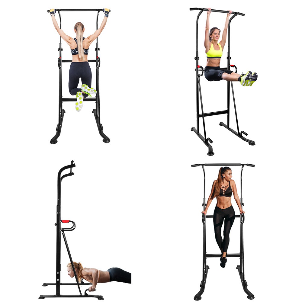 OneTwoFit Xà đơn xà kép Home Fitness Pull up Bar Push Up-Weight có thể điều chỉnh chiều cao 98cm*78cm*(185cm-236cm)