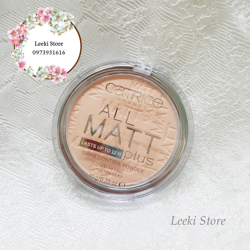 Phấn Phủ CATRICE All Matt Plus Shine Control Powder Tone 010