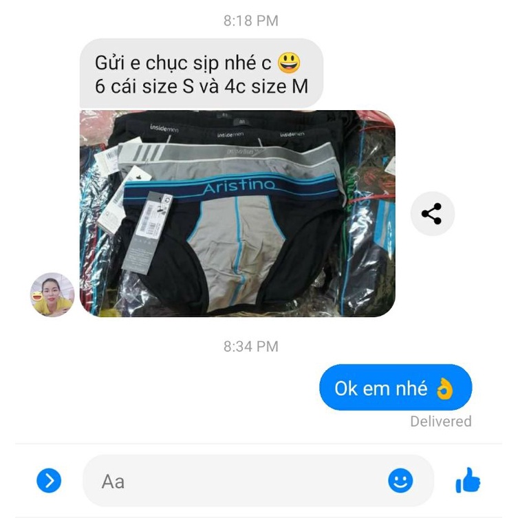 XẢ SỊP TAM GIÁC ARISTINO, KWIN, INSIDEMEN