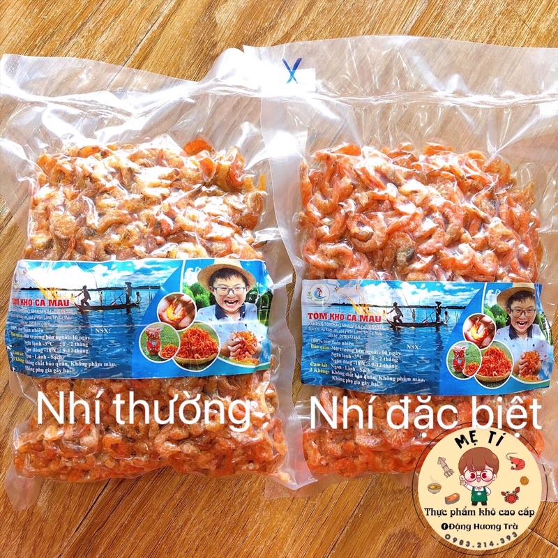 Nõn Tôm Khô 500gr, Đặc Sản Tôm Đất Cà Mau Thiên Nhiên Phơi Khô Không Tẩm Gia Vị, Dai Và Ngọt