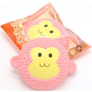 Squishy Bánh Kem Mặt Khỉ