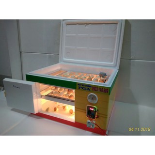 Máy ấp trứng đảo tự động 108 trứng PGA