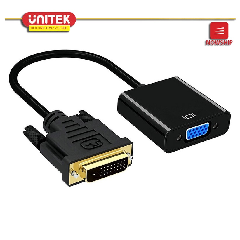 Cáp Chuyển Đổi DVI 24+1 Sang VGA Full HD 1080P