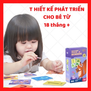 (Xếp hình ghép nối thông minh) Matching puzzle nhiều chủ đề - Tăng nhận thức cho bé từ 1,5-3 tuổi