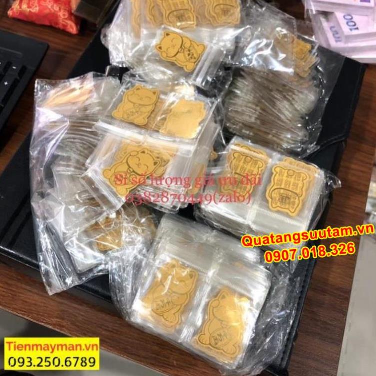 [RƯỚC LỘC] [GIÁ CỰC TỐT] Mèo Thần Tài Mạ Vàng Chiêu Tài Lộc Dán Điện Thoại May Mắn Mẫu Cao Cấp Chất Lượng