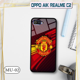 Ốp lưng kính 3D Realme C2 hình đội bóng