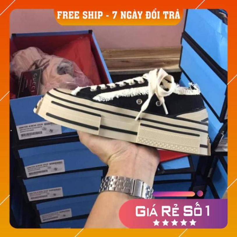 sale 12/12  [Hot trend-Freeship] Giày sneaker  xVESSEL đế trắng nữ style rách cao 3,5-4cm - Aw111 ¹ NEW hot . ^ ' .