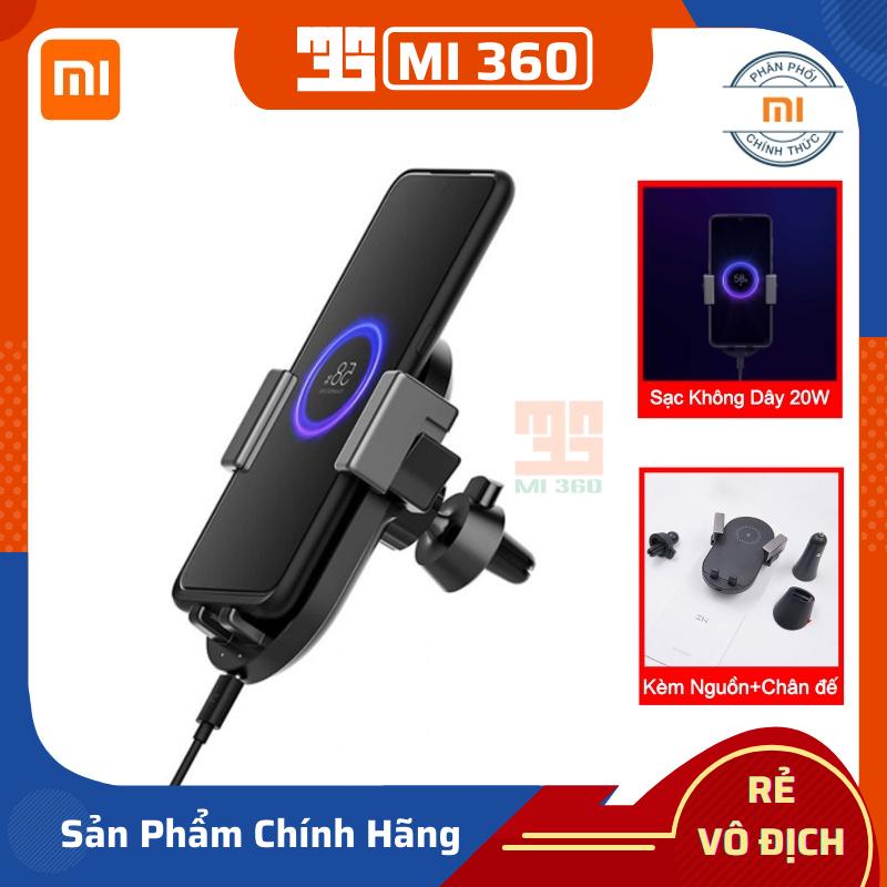 Đế Giữ Kiêm Sạc Không Dây Ô Tô Xiaomi Zmi WCJ10 20W✅ Kẹp Điện Thoại Kiêm Sạc Không Dây Cho Ô Tô Zmi WCJ10 20W