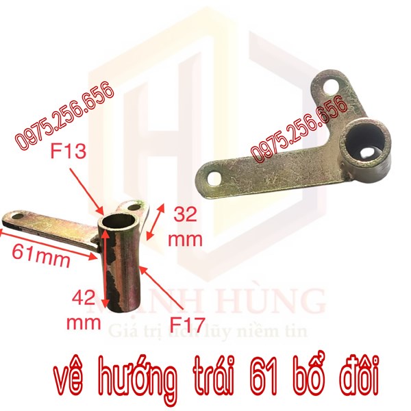 vê hướng trái 61 bổ dôi