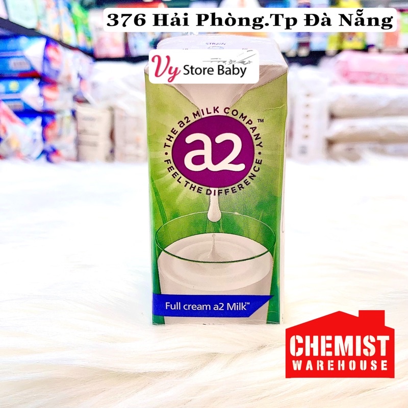 Sữa nước A2 200ml date 2023 mới nhất