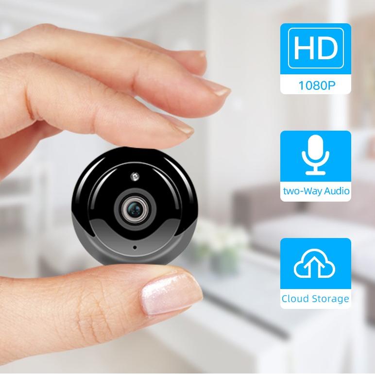 ❂ Camera IP WIFI Không Dây V380 A1 MINI HD 960P Với Tầm Nhìn Ban Đêm Tốt