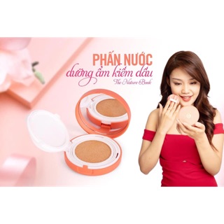 Phấn nước dưỡng ẩm kiềm dầu  the nature book