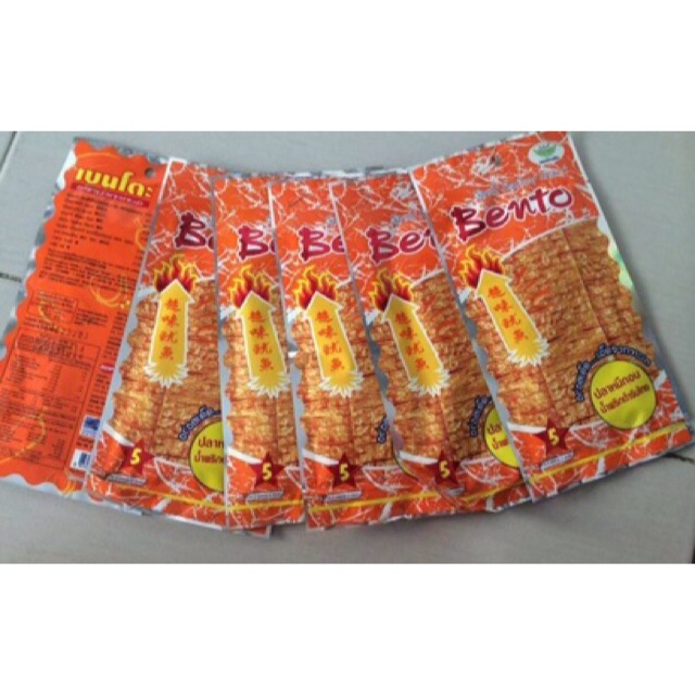 Snack mực bento Thái Lan 36 gói