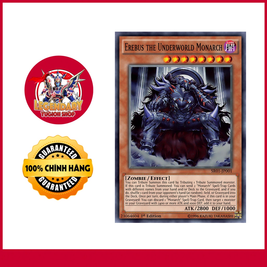 [Thẻ Bài Yugioh Chính Hãng] Erebus the Underworld Monarch