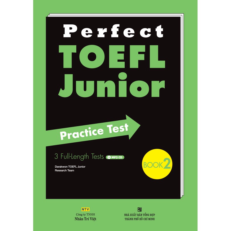 Sách Perfect Toefl Junior Book 2 (Kèm CD)