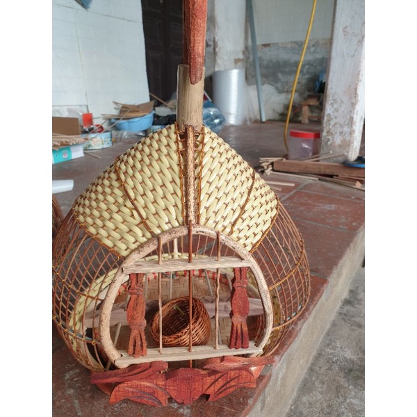 Lồng cu gáy quả đào