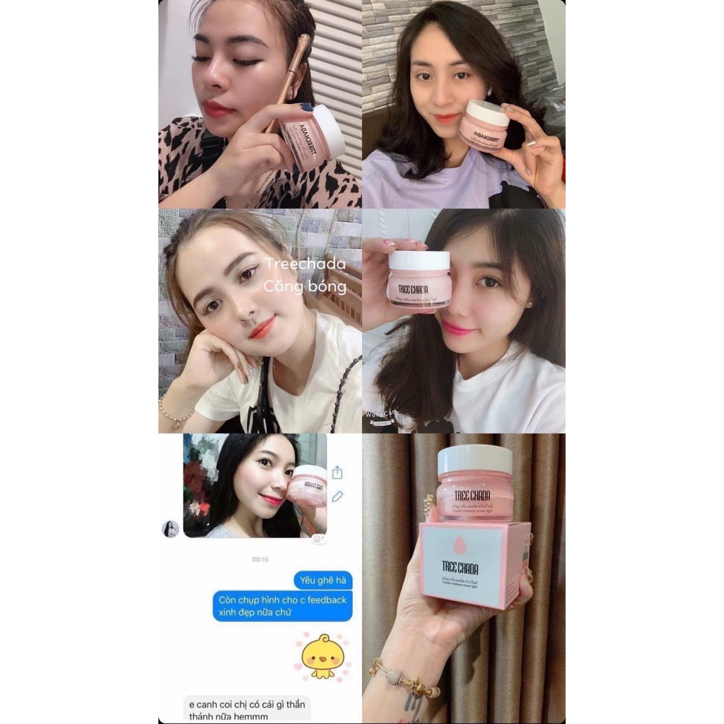 [Thailand Chính Hãng 100%] Kem Nền MakeUp Treechada,  Tree chada cream Thái Lan thần thánh | BigBuy360 - bigbuy360.vn