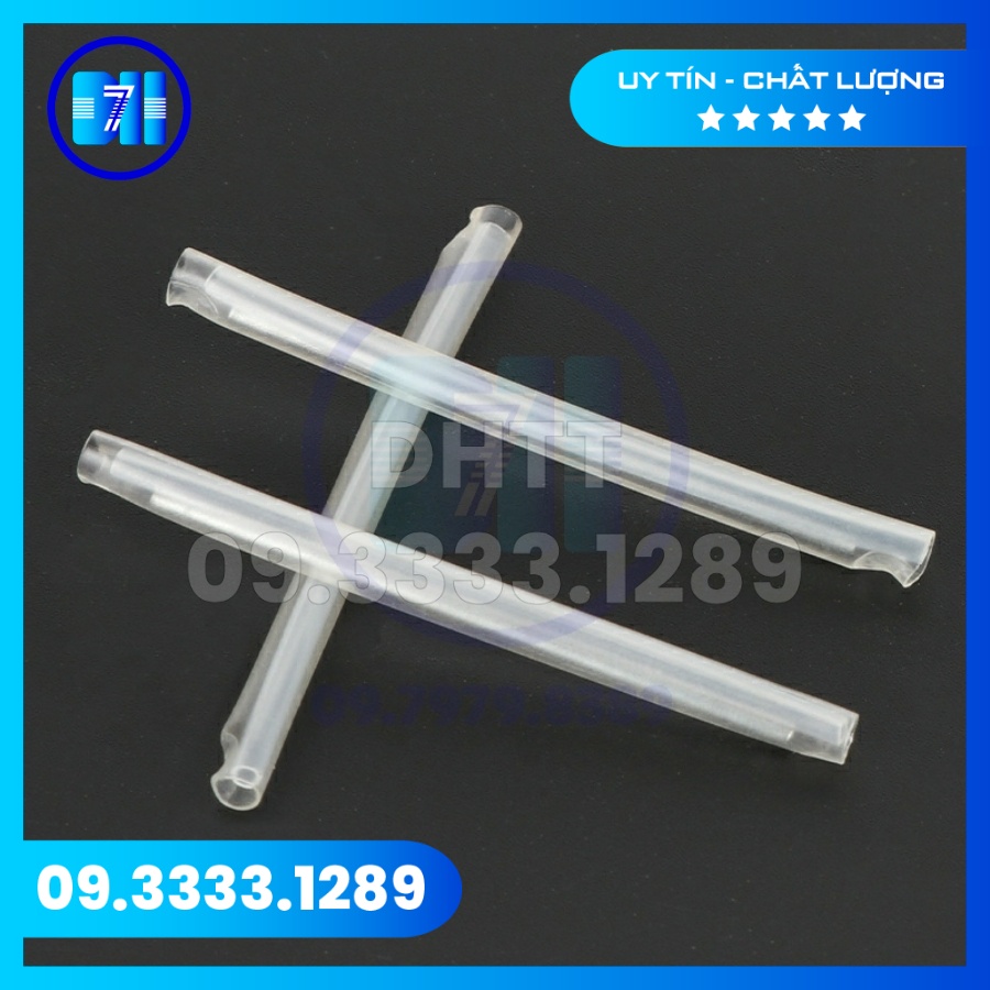 Túi 100 ống co nhiệt 6cm lõi INOX