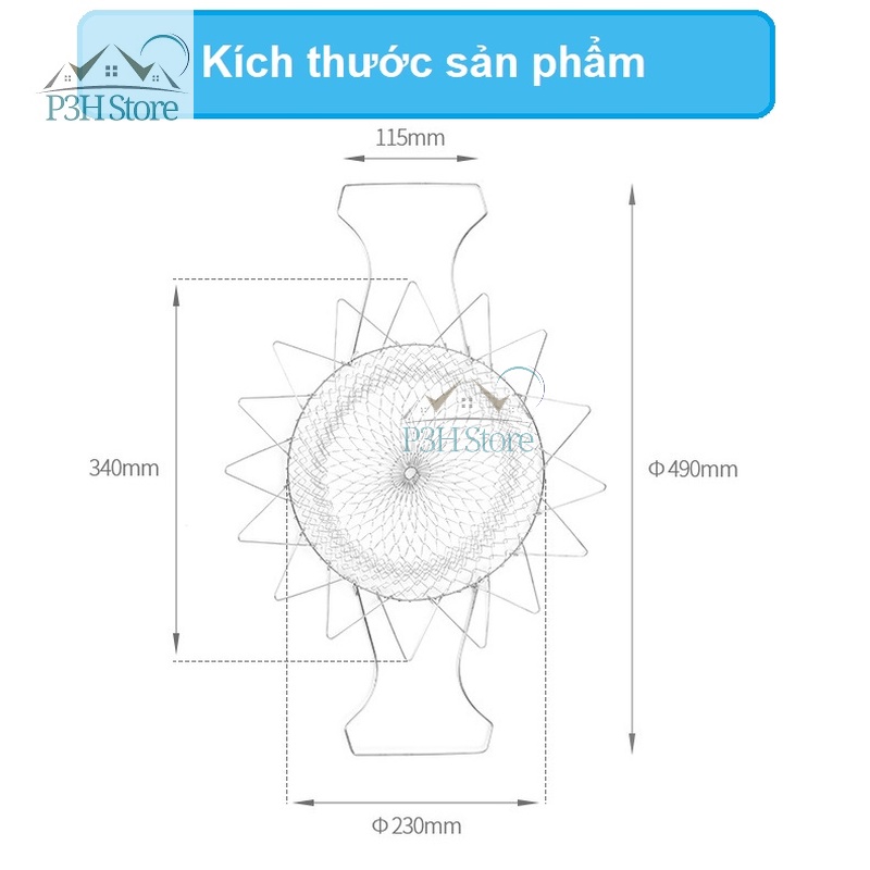 Rổ nhúng Inox đa năng Fasola Chef Basket SH-152