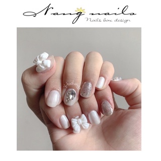 Nailbox móng úp thiết kế - kèm theo dũa và keo gắn