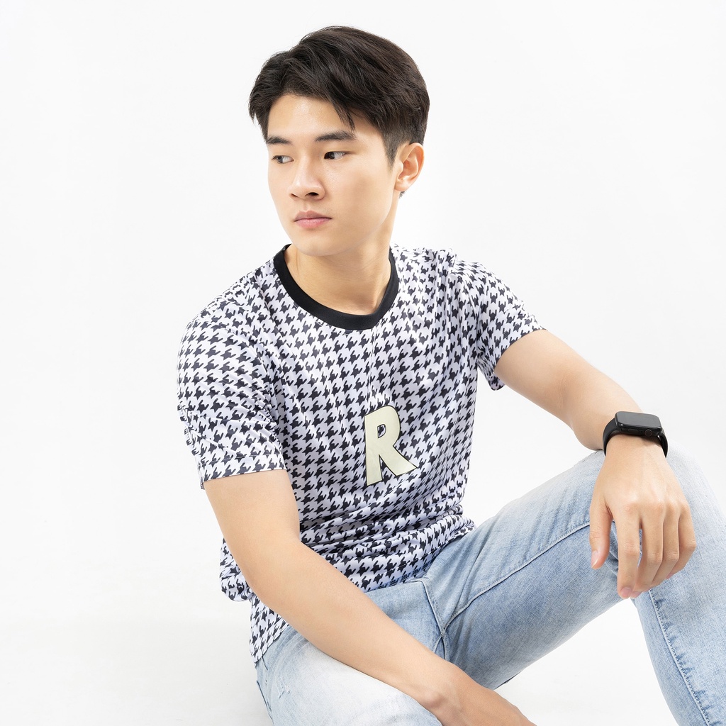 Áo thun nam cổ tròn cao cấp JUN FASHION STORE tay ngắn, chất cotton co giãn 4 chiều, họa tiết vân kẻ caro…