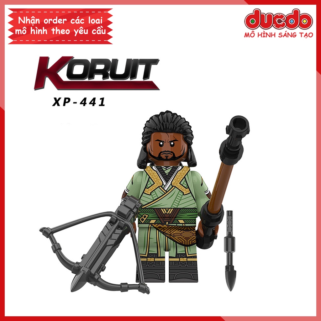 Minifigures Nhân Vật Doctor Strange 2 Phù Thủy Tối Thượng Marvel - Đồ chơi Lắp ghép Xếp hình Mô hình Mini KORUIT KT1057