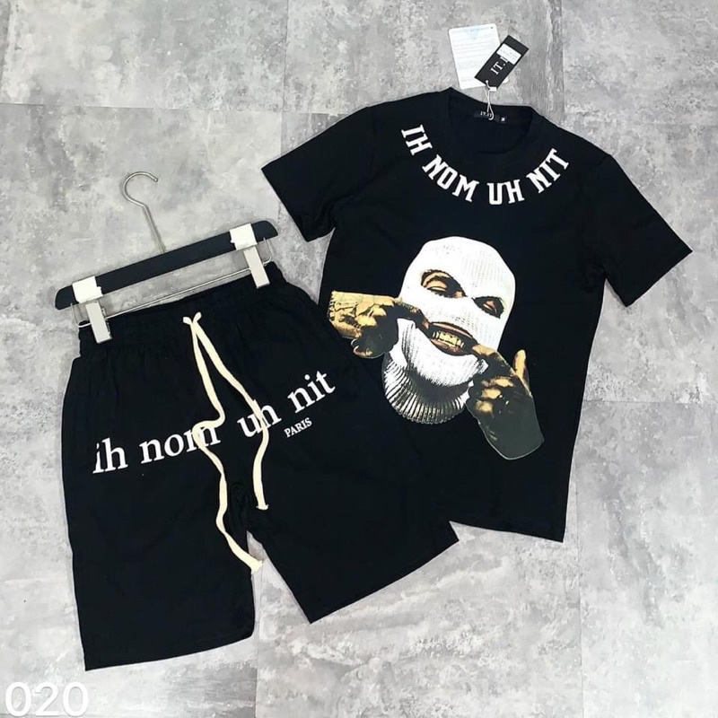 Bộ Hè Nam Mikenco Hàng Cao Cấp In Chữ 3D Thoáng Mát - Co Giãn Tốt