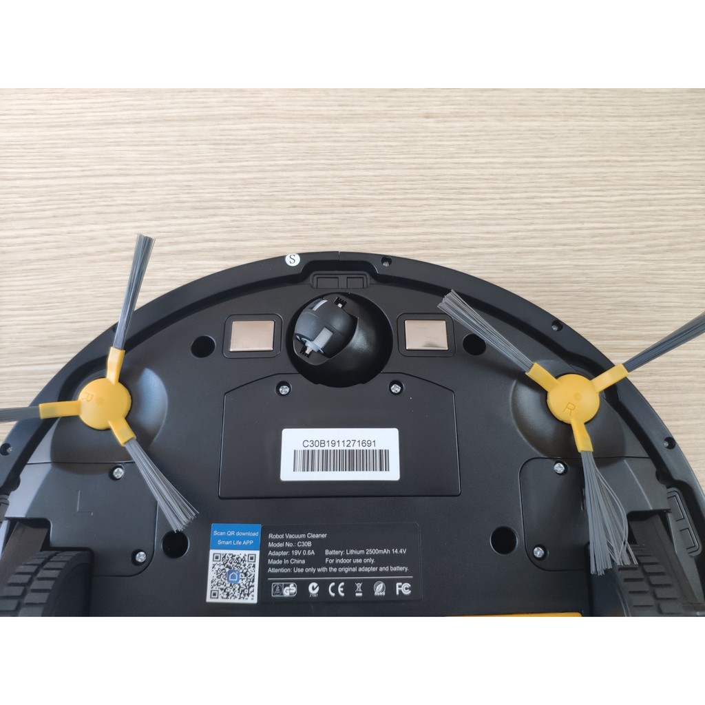 Đôi chổi quét lùa cạnh robot hút bụi Liectroux C30B, XR500, F5pro, V33, AR88