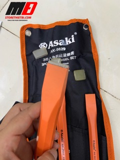 BỘ ĐỤC SẮT 3 CHI TIẾT ASAKI AK-9629