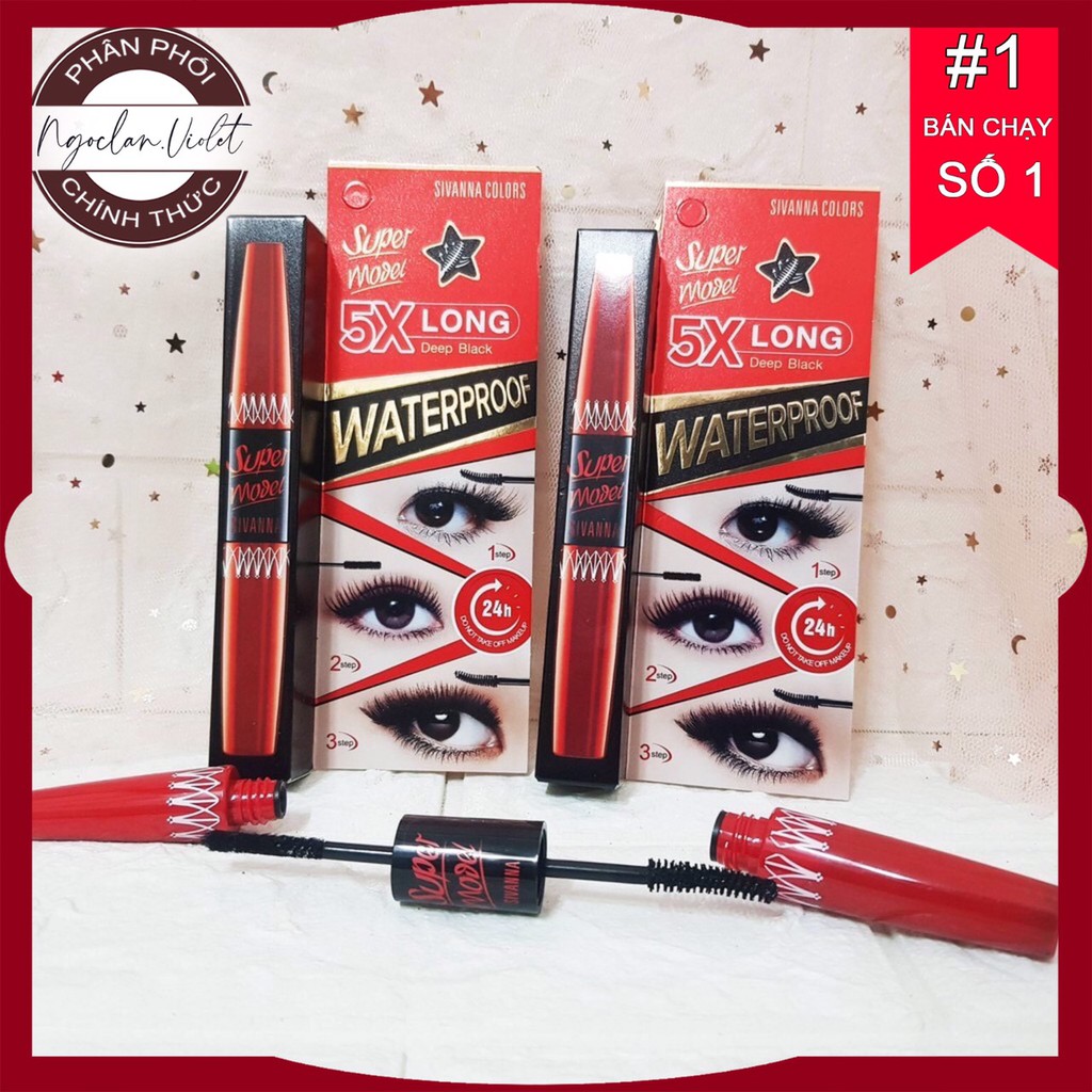 [Auth - Date Mới] Mascara 5x Sivanna Của Thái Lan