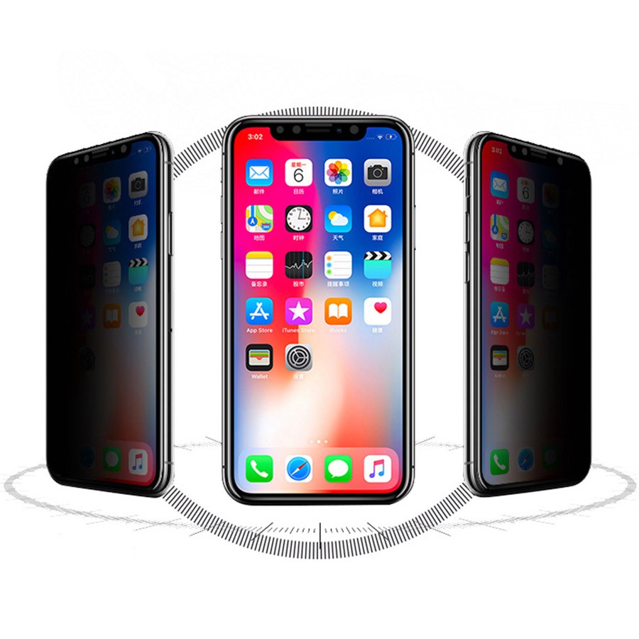 CƯỜNG LỰC FULL MÀN CHỐNG NHÌN TRỘM IPHONE 6/6s/7/8/PLUS, X/XS, XR, XS MAX, 11/12/13/14/15/Pro/Max/Plus/Promax