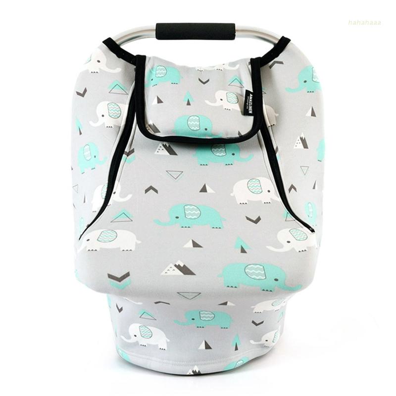 Vỏ Bọc Ghế Ngồi Xe Hơi Chất Liệu Cotton Dày Dặn Giữ Ấm Cho Bé
