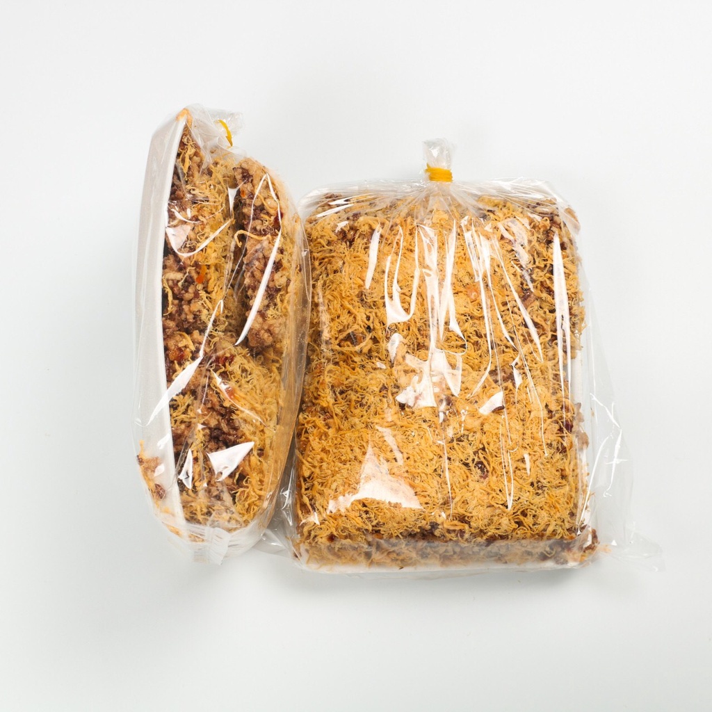 Cơm cháy gạo lứt siêu chà bông  đồ ăn vặt healthy