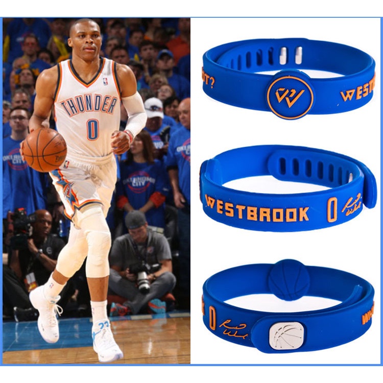 Vòng Đeo Tay Thể Thao Bóng Rổ NBA Đội Tuyển Kobe Curry Bằng Silicon Có Thể Điều Chỉnh Hàng Mới Về CX