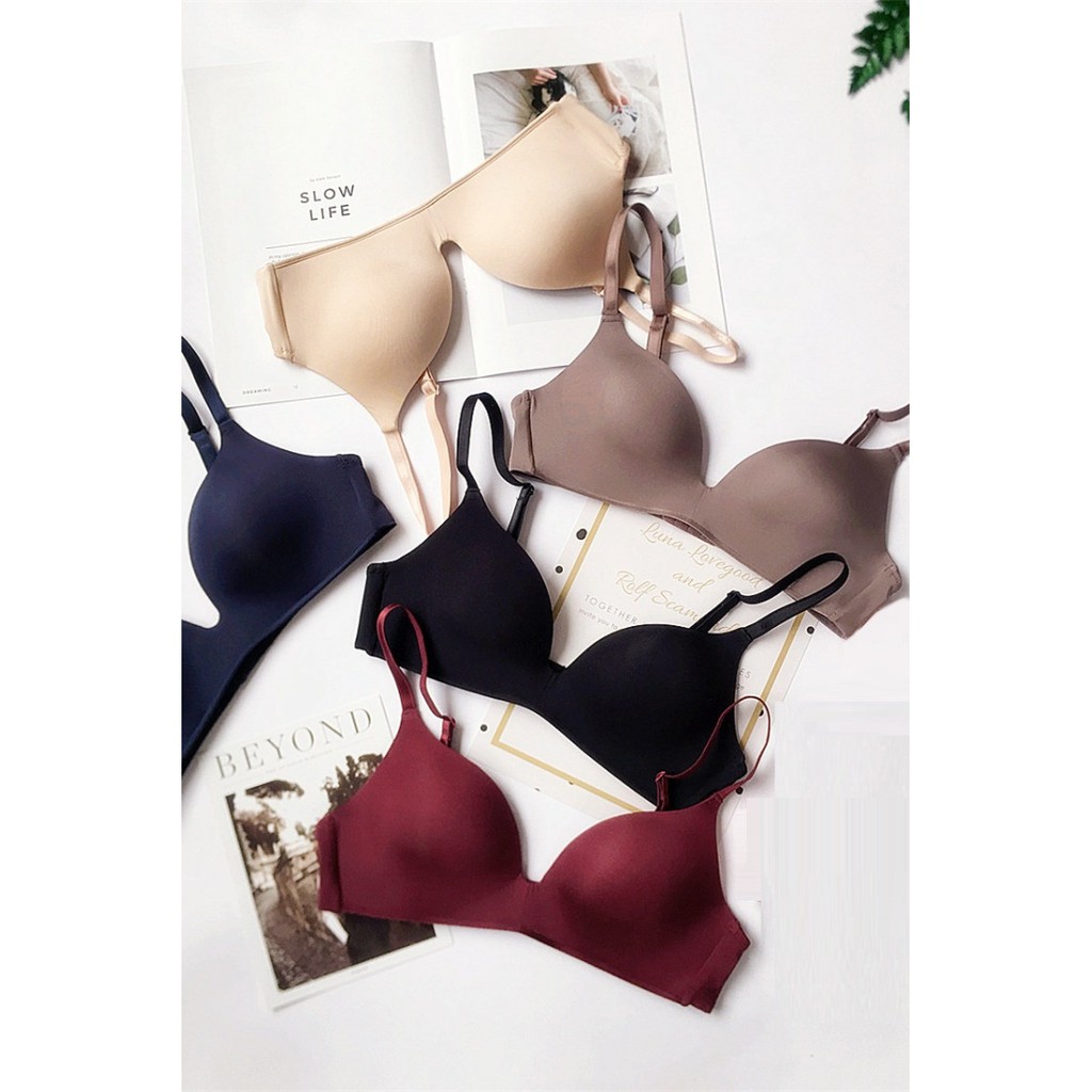 Áo lót đệm mỏng không đường may xuất Nhật mềm và êm - AL61