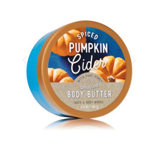 Kem dưỡng ẩm cơ thể Bath &amp; Body Works Spiced Pumpkin Cider Body Butter 185g (Mỹ)