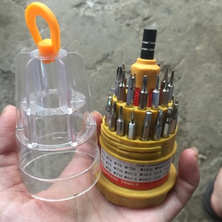 Bộ tô vít cốc 31 chi tiết